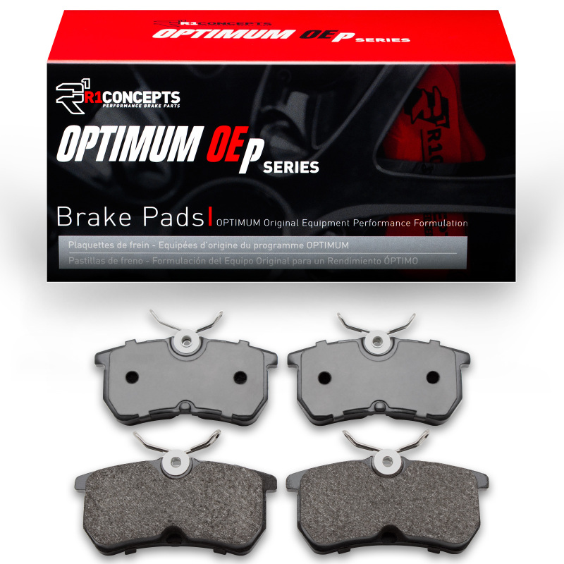 Ford Fiesta Brake Pads - Rear - R1 Concepts - Optimum OE - `01-`19